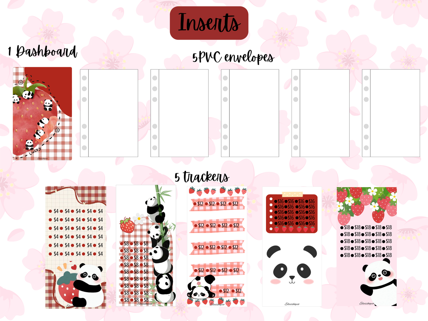 Strawberry panda savings challenge