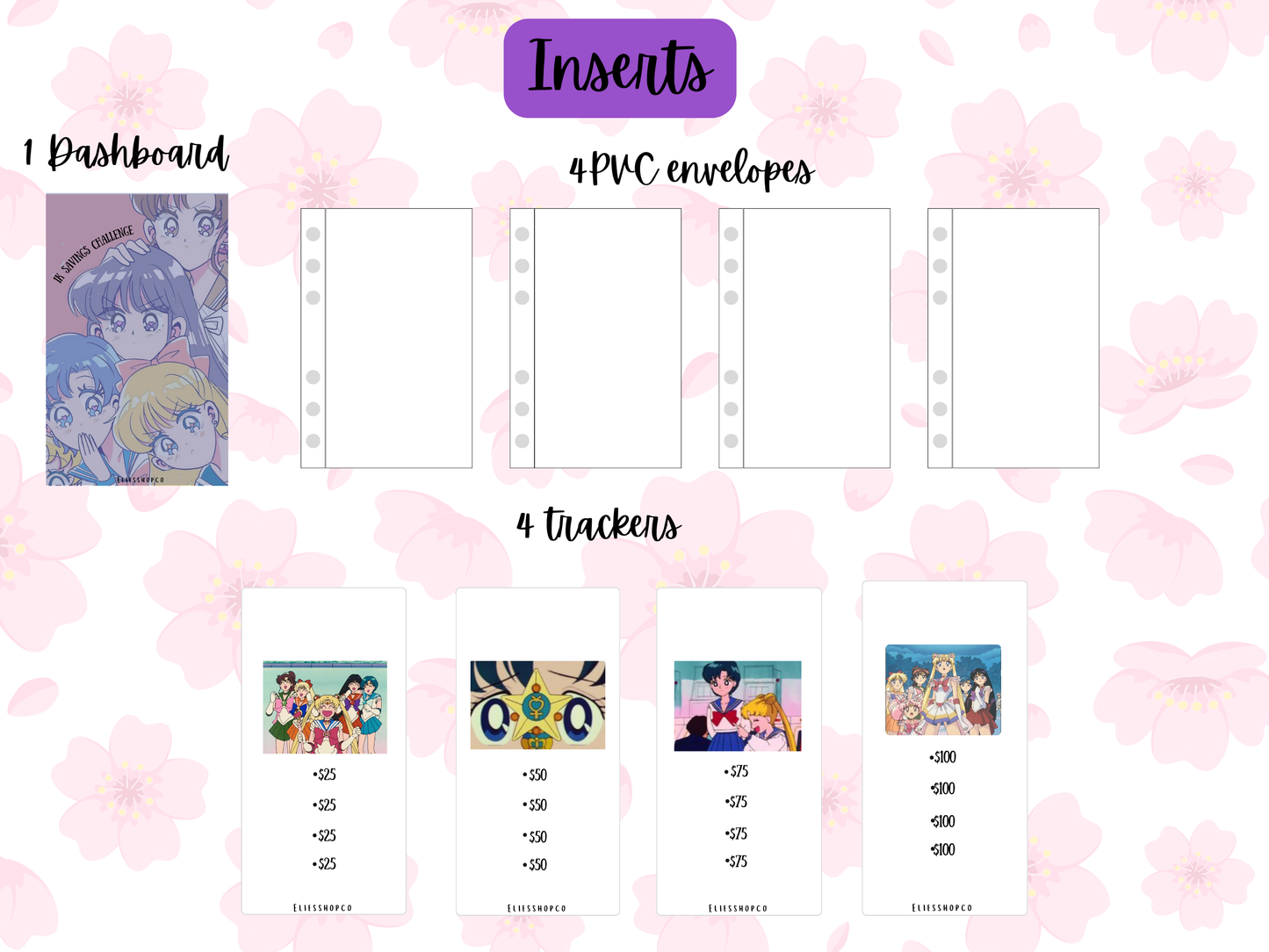 Sailor moon savings challenge
