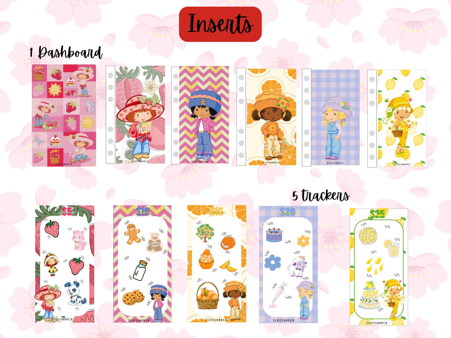 Strawberry shortcake savings challenge