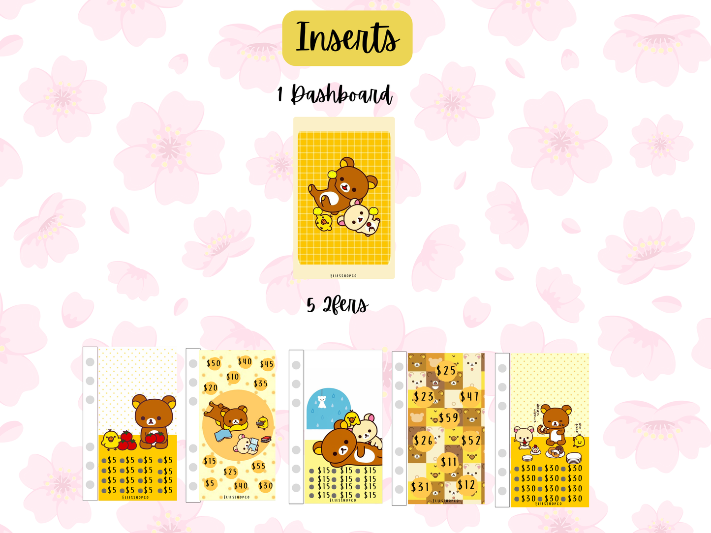 Rilakkuma savings challenge
