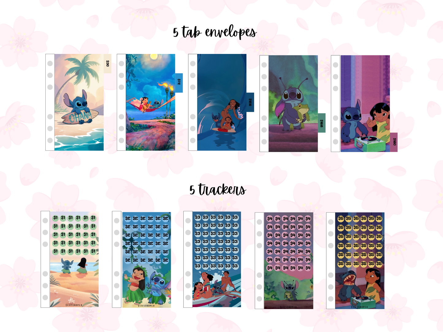 stitch tabbed