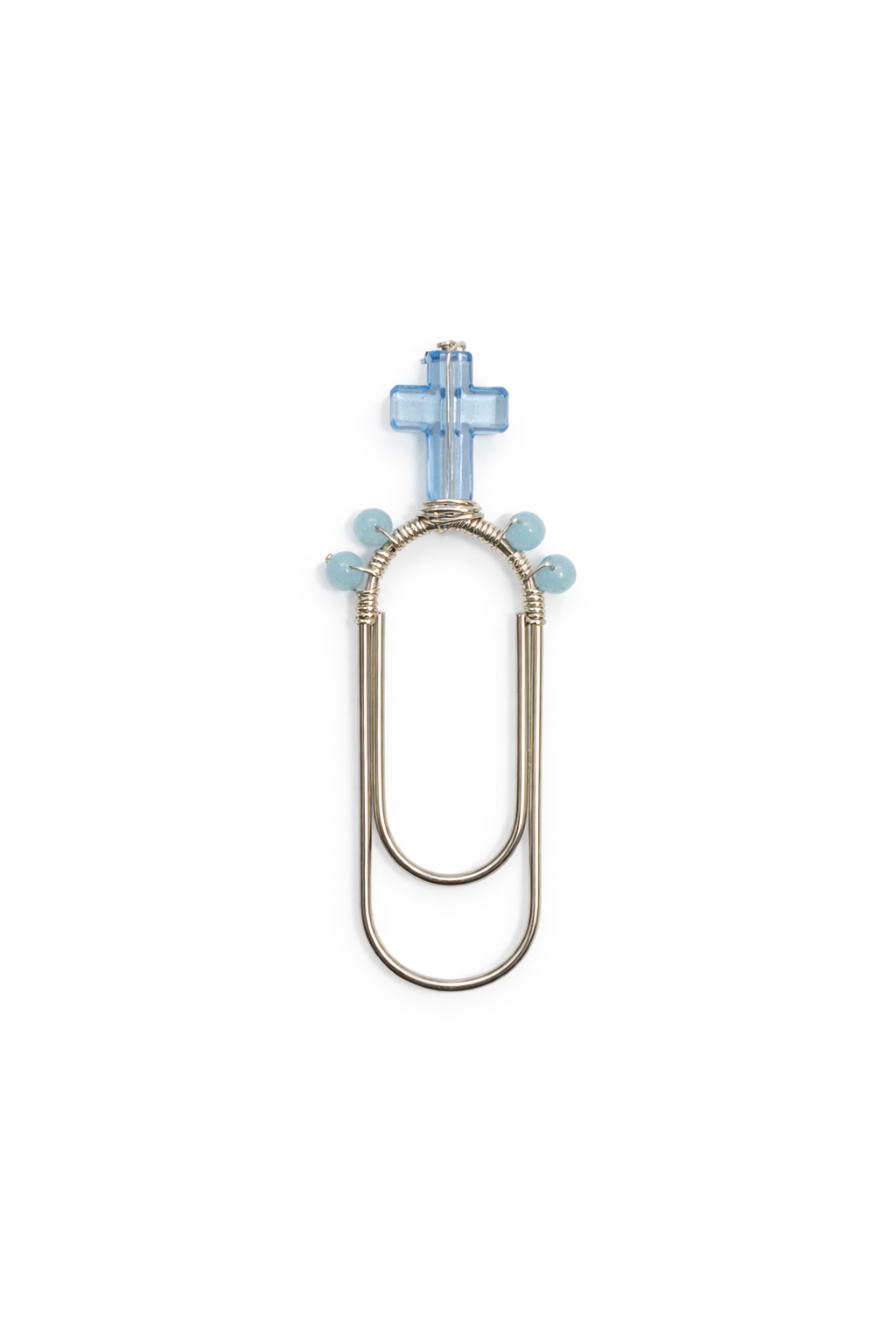 Cross paper clip