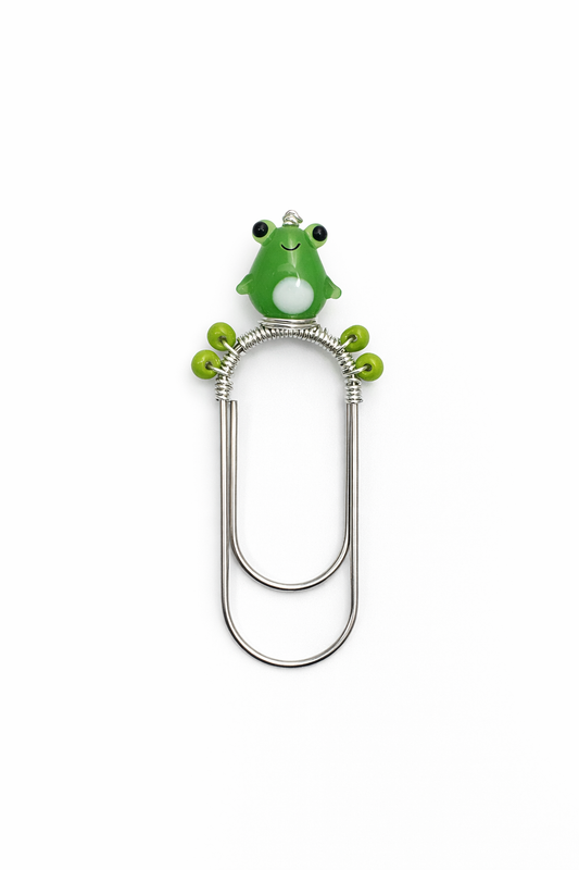 Froggy paper clips