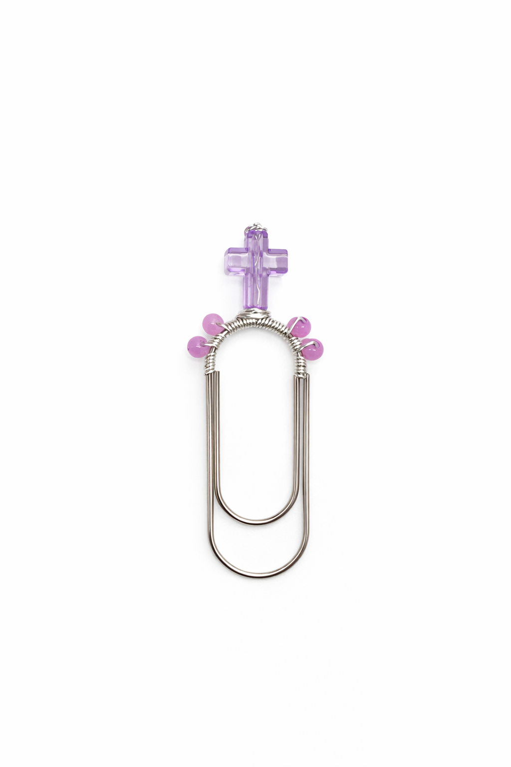 Cross paper clip