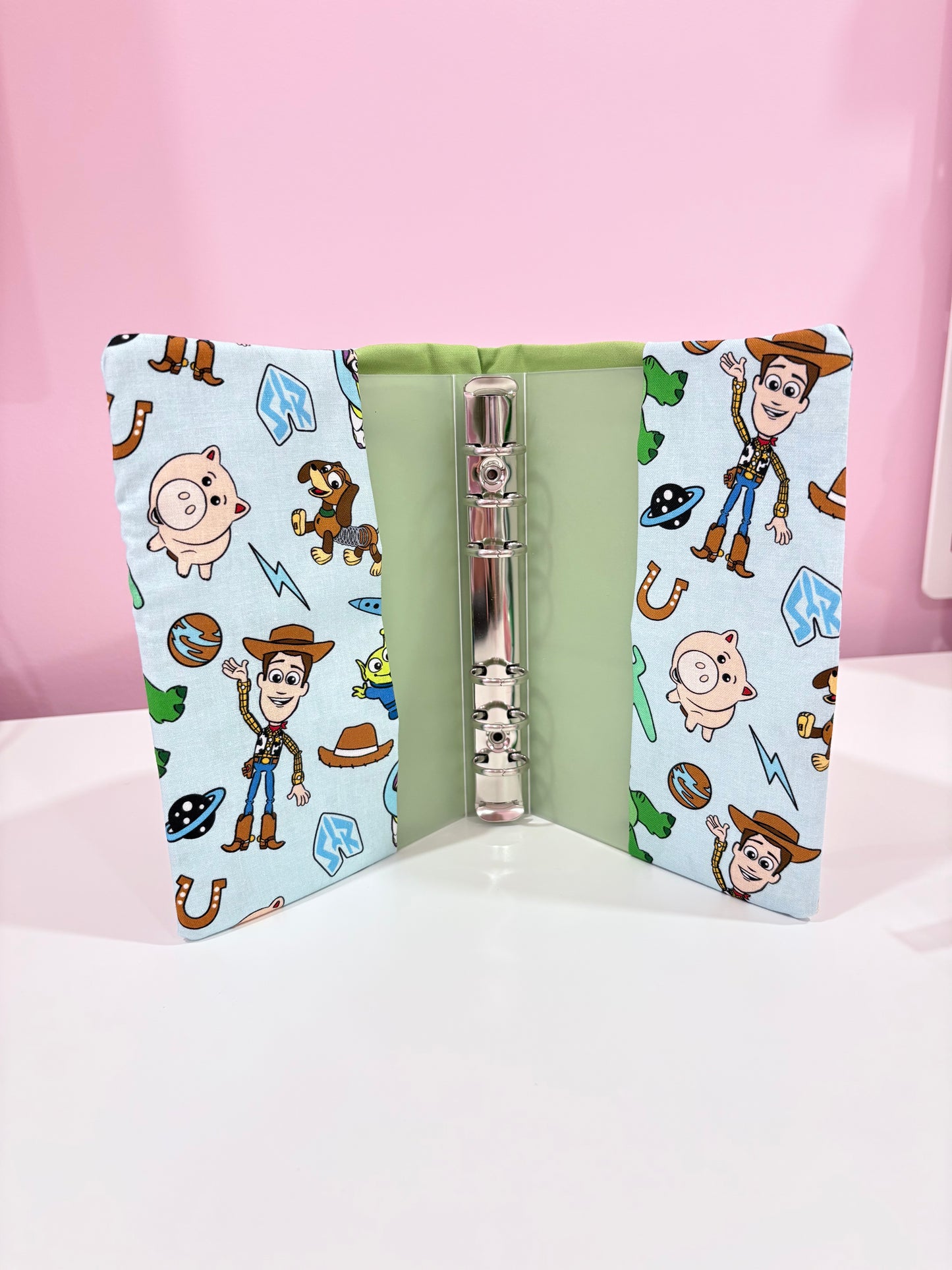 Fabric cover binders
