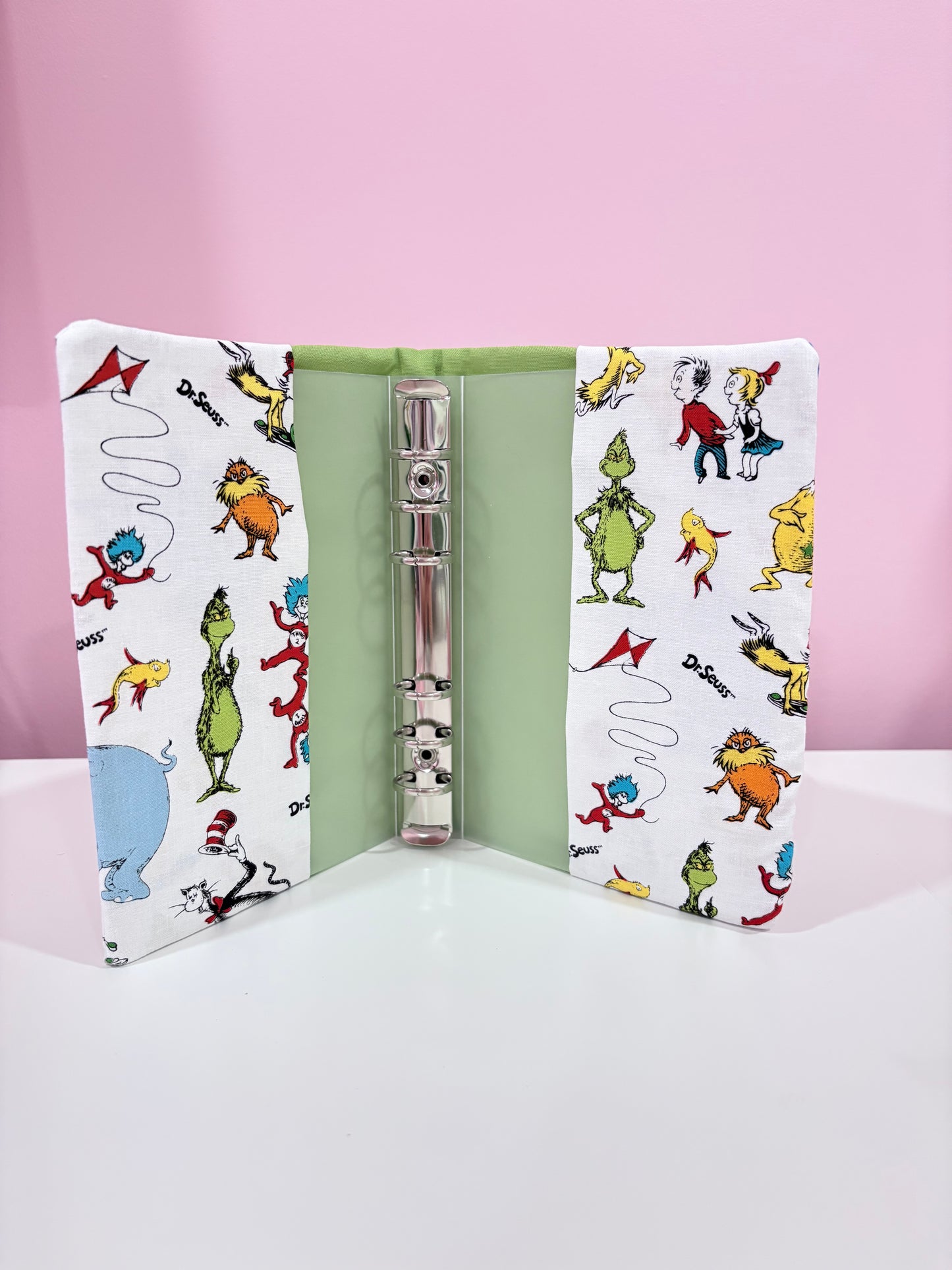 Fabric cover binders