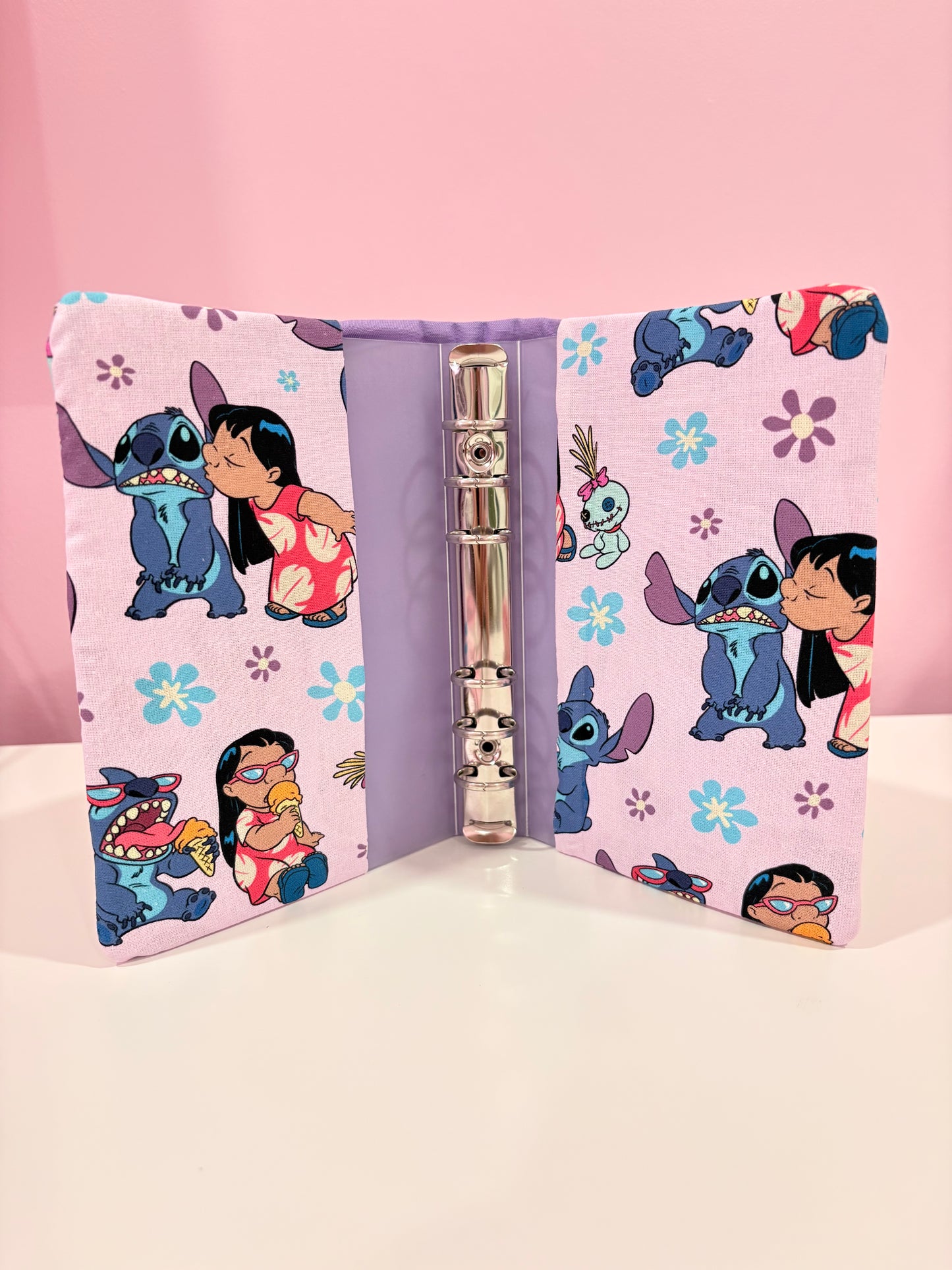 Fabric cover binders