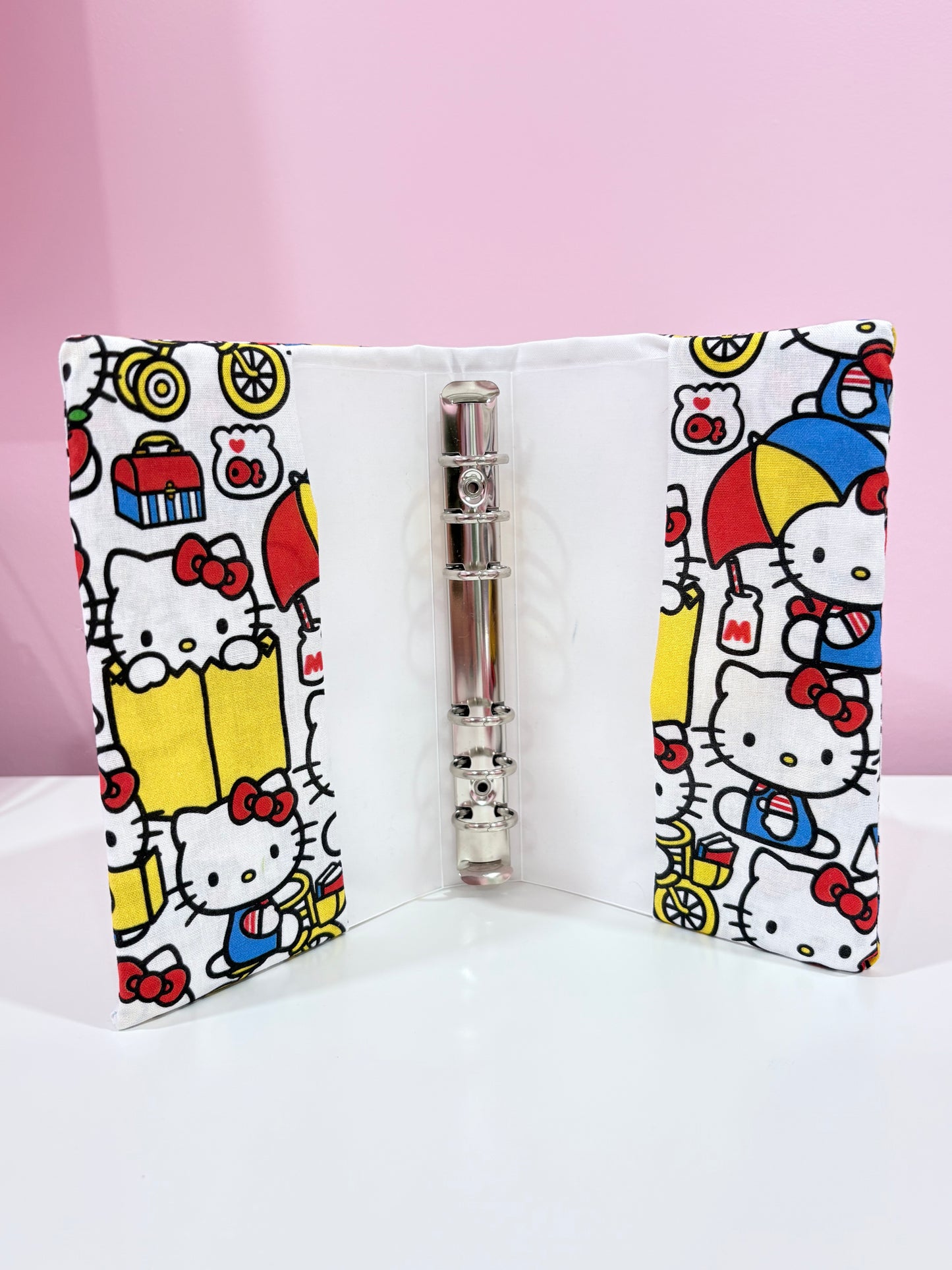 Fabric cover binders