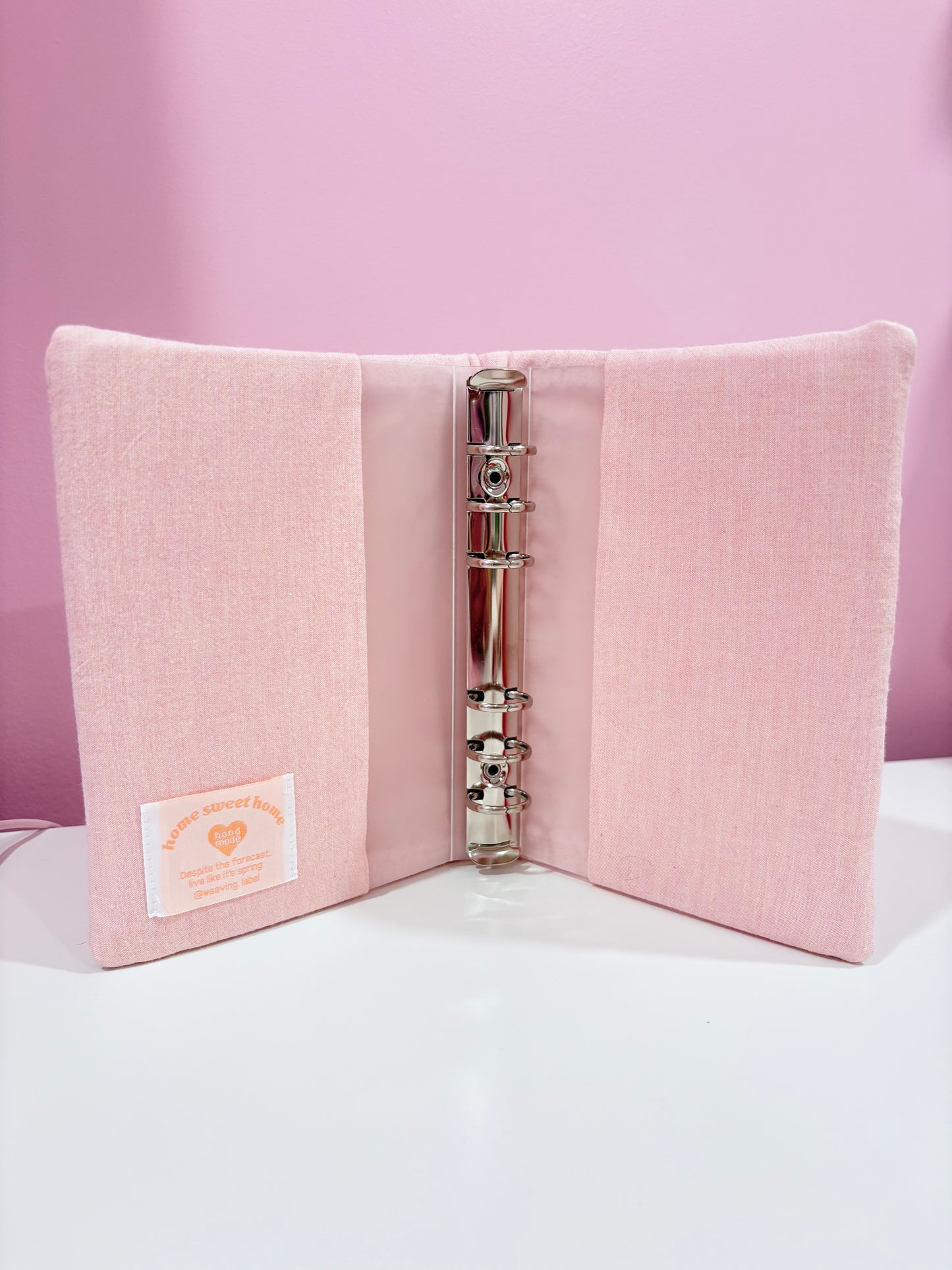 Fabric cover binders
