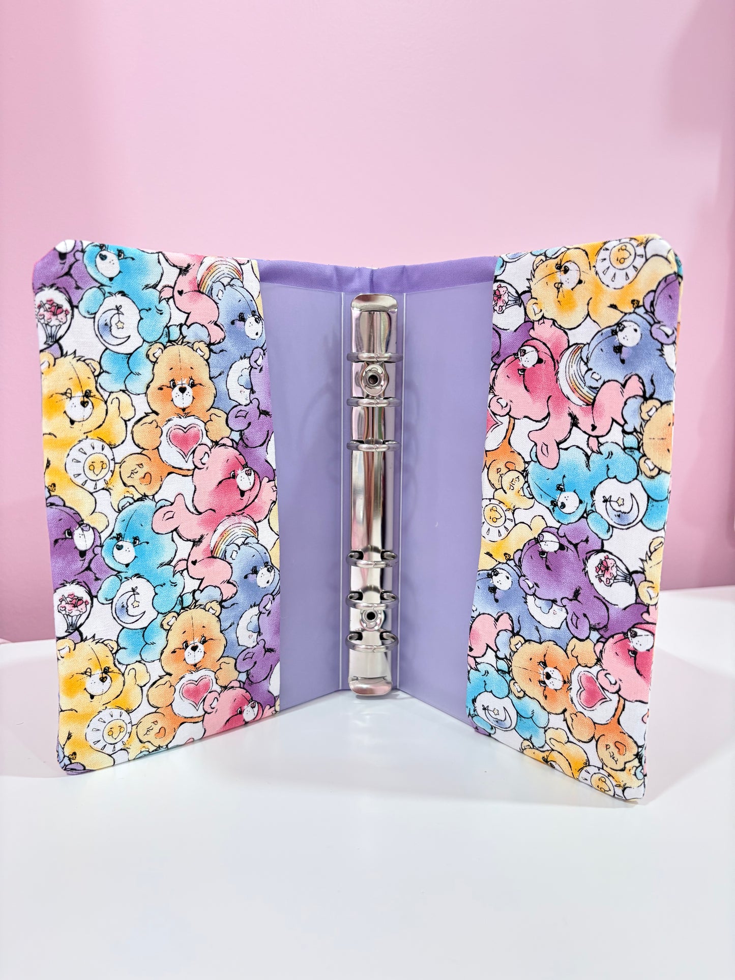 Fabric cover binders