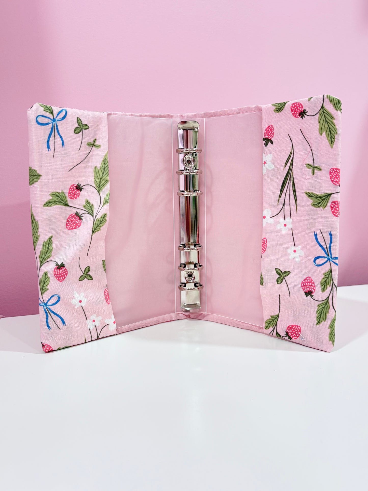 Fabric cover binders