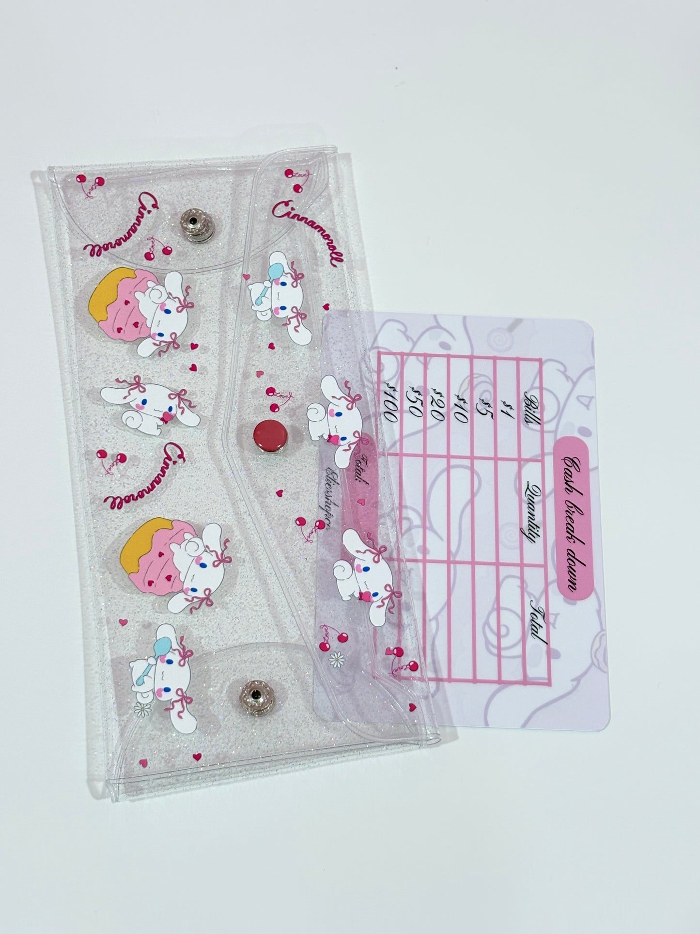 cash break down bank bag