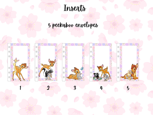 Bambi peek boo enveloeps