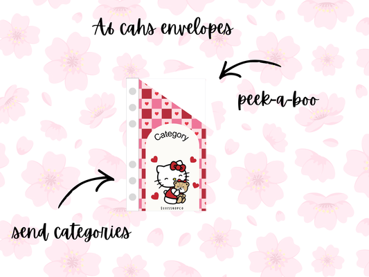Hello kitty cash envelopes